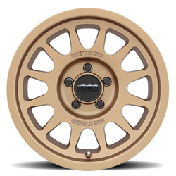 Method MR703 17x8.5 0mm Offset 5x5 71.5mm CB Method Bronze Wheel
