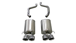 Corsa 09-13 Chevrolet Corvette (C6) 6.2L Polished Xtreme Axle-Back Exhaust w/4.5in Tips