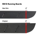 Go Rhino RB10 Slim Running Boards - Universal 80in. - Tex. Blk