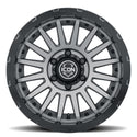 ICON Recon Pro 17x8.5 6x5.5 0mm Offset 4.75in BS 106.1mm Bore Charcoal Wheel