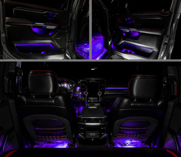 Oracle 19-22 RAM Complete Interior Ambient Lighting ColorSHIFT RGB Conversion Kit NO RETURNS