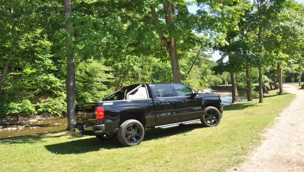 Corsa 14-16 Chevy Silverado Cred Cab/Standard Bed 1500 5.3L V8 Polished Sport Single Side Exhaust