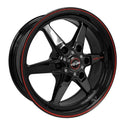 Race Star 93 Truck Star 17x9.50 6x5.50bc 6.125bs Gloss Black Wheel