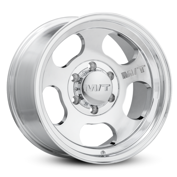 Mickey Thompson Canyon Polished Wheel - 16X8 6X5.5 BP 4.5in BS 0 Offset 108.1mm Bore