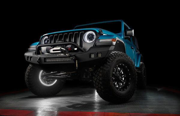 Oracle Oculus Bi-LED Projector Headlights for Jeep JL/Gladiator JT - ColorSHIFT w/ Simple Controller