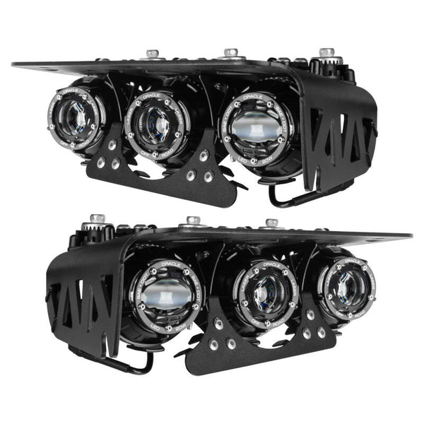 Oracle Lighting 21-24 Ford Bronco Off Road Laser and LED Fog Light Kit for Steel Bumper SEE WARRANTY