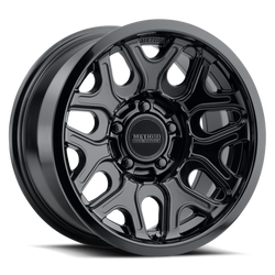 Method MR322 / 18x9 / 8x6.5 BP / 18ET / 5.68in BS / 130.81mm CB - Gloss Black Wheel