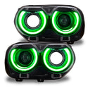 Oracle 15-21 Dodge Challenger RGB+W Headlight DRL Upgrade Kit - ColorSHIFT - BC1