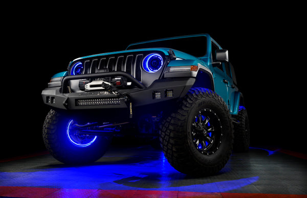 Oracle Oculus Bi-LED Projector Headlights for Jeep JL/Gladiator JT - w/ Simple Controller NO RETURNS
