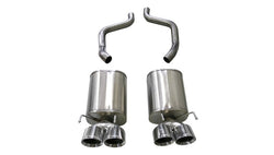 Corsa 2009-2013 Chevrolet Corvette (C6) 6.2L Polished Sport Axle-Back Exhaust w/4.5in Tips