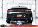 AWE Tuning 16-19 Chevrolet Camaro SS Axle-back Exhaust - Track Edition (Diamond Black Tips)