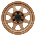 Method MR701 17x9 -12mm Offset 6x5.5 106.25mm CB Method Bronze Wheel