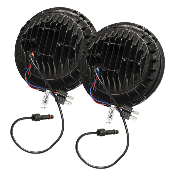 Oracle Jeep Wrangler JL/Gladiator JT 7in. High Powered LED Headlights (Pair) - Dynamic - Dynamic