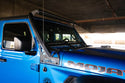 DV8 Offroad 20-22 Jeep JL 392 & JT Mojave A-Pillar Light Bar Mount