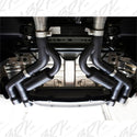 MBRP 18-20 Ford Mustang GT 2.5in Black Coated Non Active Dual Axle Back Exhaust - 4in Dual Wall Tips