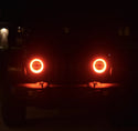 Oracle Jeep Wrangler JL/Gladiator JT LED Surface Mount Headlight Halo Kit - White NO RETURNS