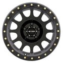 Method MR305 NV 17x8.5 0mm Offset 5x4.5 83mm CB Matte Black Wheel