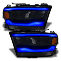 Oracle 19-21 Dodge RAM 1500 RGB+W Headlight DRL Upgrade Kit- Reflector LED Headlights - ColorSHIFT+W