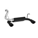 MBRP 2018+ Jeep Wrangler (JL) 3.6L V6 Dual Rear Exit Axle Back BLK Exhaust System