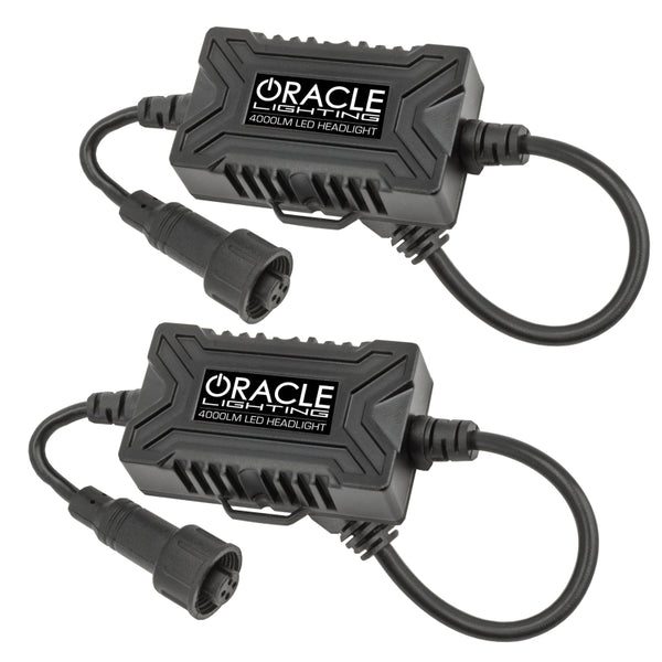 Oracle H4 4000 Lumen LED Headlight Bulbs (Pair) - 6000K NO RETURNS
