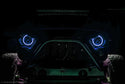 Oracle 7in High Powered LED Headlights - Black Bezel - ColorSHIFT No Controller NO RETURNS