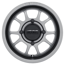 Method MR409 Bead Grip 15x7 / 5+2/38mm Offset / 4x156 / 132mm CB Steel Grey Wheel
