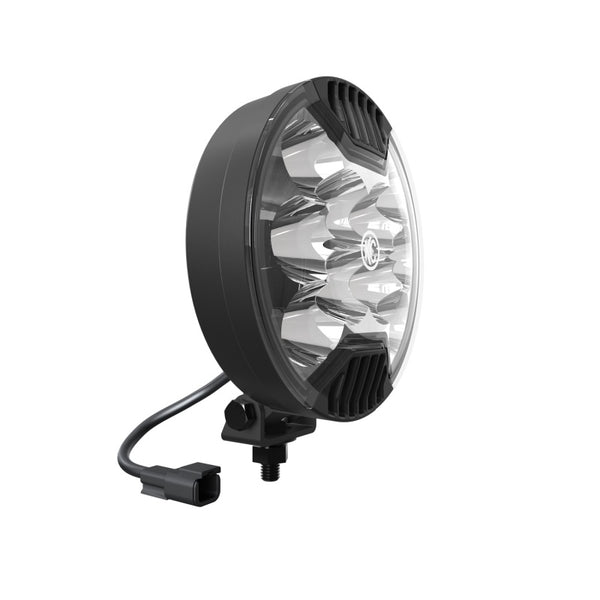KC HiLiTES SlimLite 6in. LED Light 50w Spot Beam (Pair Pack System) - Black