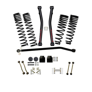 Skyjacker Suspension Lift Kit Components 3.5in Front 2in Rear 2020 Jeep Gladiator JT - Rubicon
