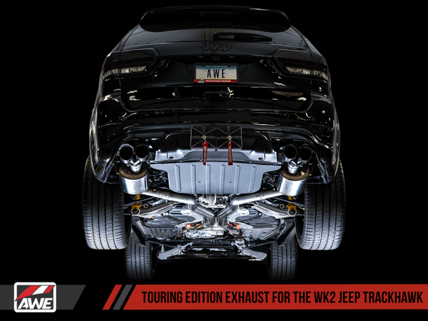 AWE Tuning 2020 Jeep Grand Cherokee SRT/Trackhawk Touring Edition Exhaust - Use w/Stock Tips