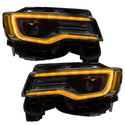 Oracle 14-21 Jeep Grand Cherokee Dynamic Headlight DRL Upgrade Kit - ColorSHIFT - Dynamic NO RETURNS