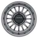 Method MR411 Bead Grip 15x7 / 4+3/13mm Offset / 4x136 / 106.25mm CB Gloss Titanium Wheel