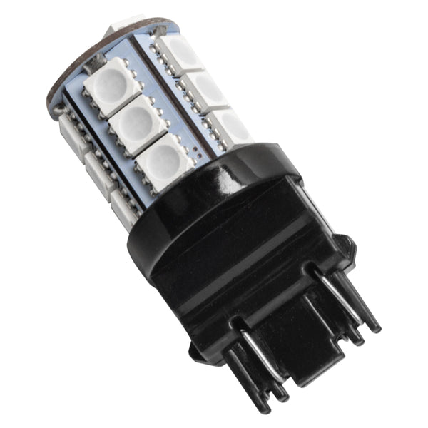 Oracle 3157 18 LED 3-Chip SMD Bulb (Single) - Red NO RETURNS