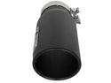 aFe MACH Force-Xp 409 Stainless Steel Exhaust Tip 3.5 In x 4.5in Out x 12in L Clamp-On