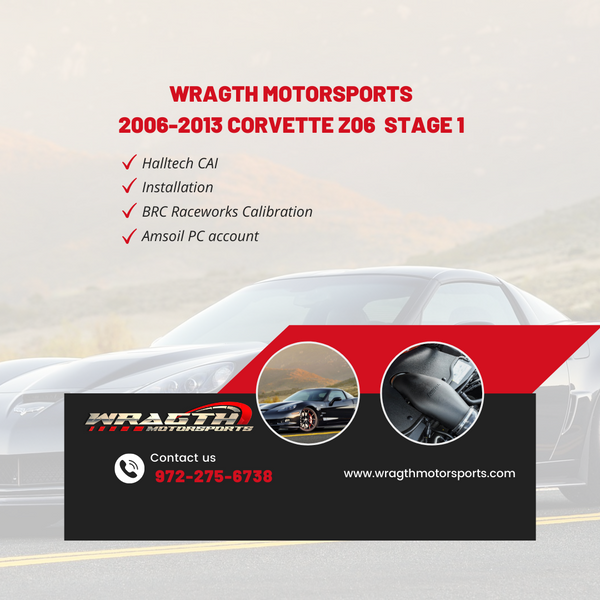 WMS 550 Package For 06-13 Corvette Z06