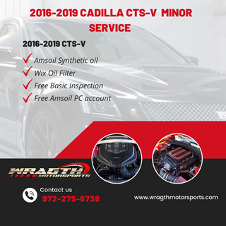 2019-2022 Cadillac CTS-V Minor Service