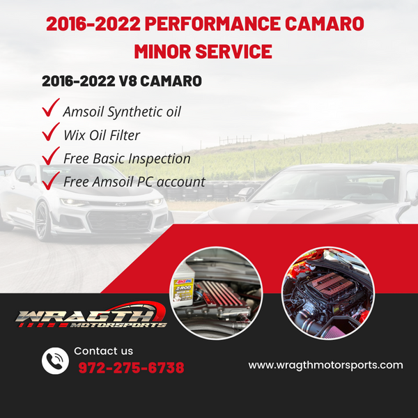 2016-2022 Performance Camaro Minor Service