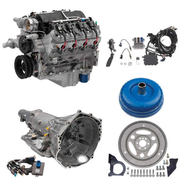 CHEVROLET PERFORMANCE CONNECT & CRUISE KIT - LS427/570 CRATE ENGINE W/ 4L75E AUTOMATIC TRANSMISSION