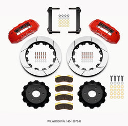 Wilwood TX6R Front Kit 16.00in Red 1999-2014 GM Truck/SUV 1500