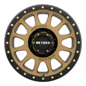 Method MR305 NV 20x10 -18mm Offset 8x170 130.81mm CB Bronze Wheel
