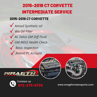 2014-2019 C7 Corvette Intermediate Service