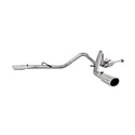 MBRP 05-13 Toyota Tacoma 4.0L EC/CC AL Dual Split Side Cat Back Exhaust