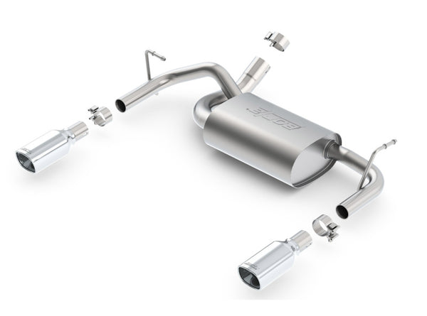 Borla 12-16 Jeep Wrangler 3.6L AT/MT 4WD Single Split Rr Exit Touring Exhaust (rear section only)