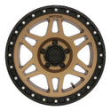 Method MR312 17x8.5 0mm Offset 5x5 71.5mm CB Method Bronze/Black Street Loc Wheel