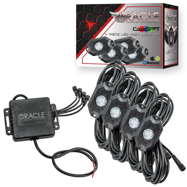 Oracle Bluetooth Underbody Rock Light Kit - 4 PCS - ColorSHIFT